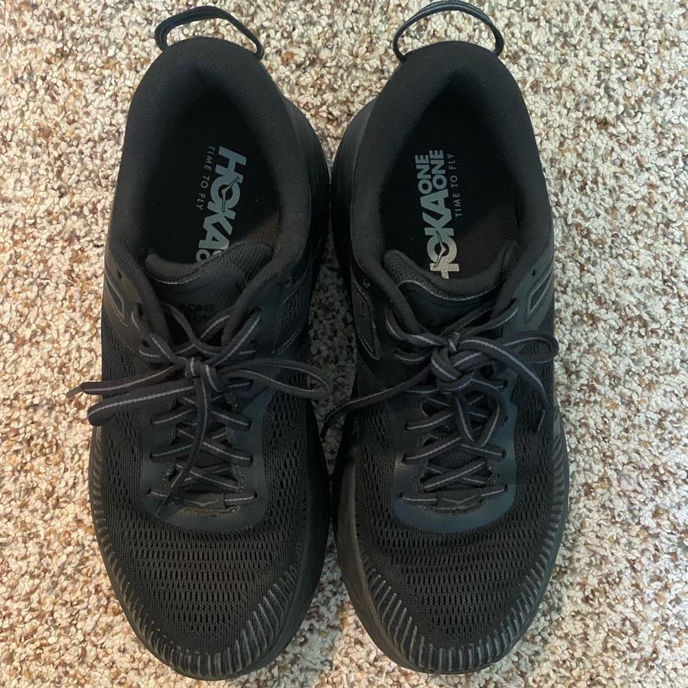 Hoka black Women size 9